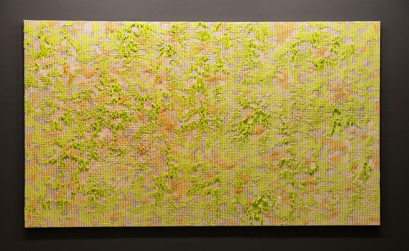 Ng Joon Kiat, ‘Lit Cities’, 2013, Painting, Acrylic on cloth, Singapore Art Museum (SAM)