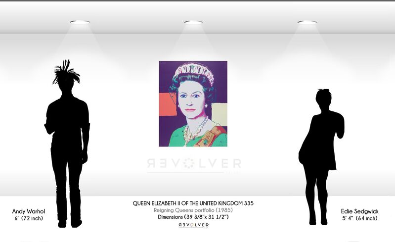 Andy Warhol, ‘Queen Elizabeth II of the United Kingdom (FS II.335)’, 1985, Print, Screenprint on Lenox Museum Board, Revolver Gallery