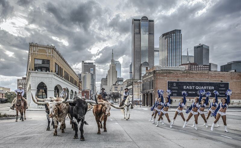 David Yarrow, ‘The Dallas Cowboys ’, 2020, Photography, Archival Pigment Print, Samuel Lynne Galleries