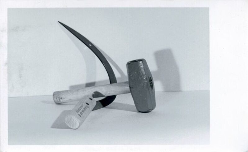 Andy Warhol, ‘Hammer and Sickle’, 1976, Photography, Unique gelatin silver print, Hedges Projects