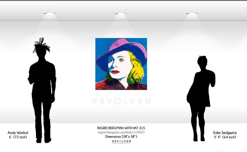 Andy Warhol, ‘Ingrid Bergman, with Hat (FS II.315)’, 1983, Print, Screenprint on Lenox Museum Board, Revolver Gallery