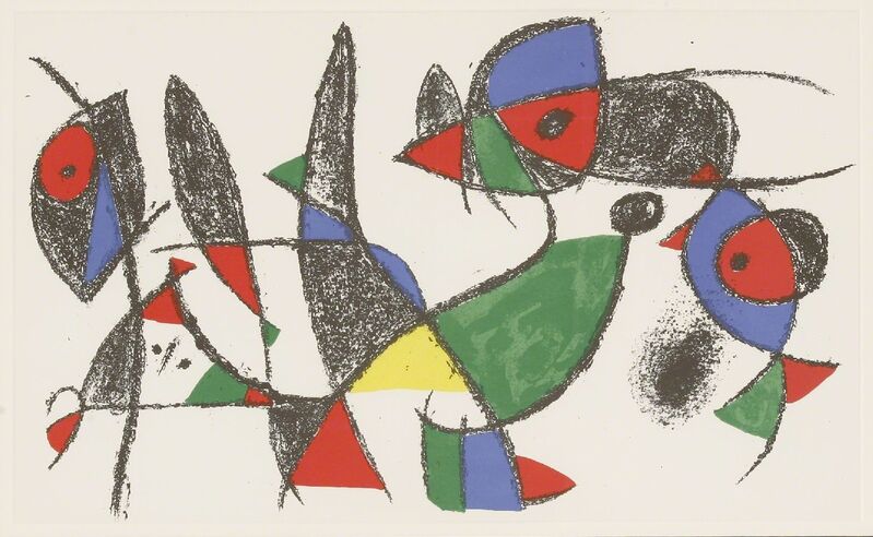Joan Miró, ‘From the Lithograph’, 1972/1992, Print, Two lithographs printed in colours, Sworders