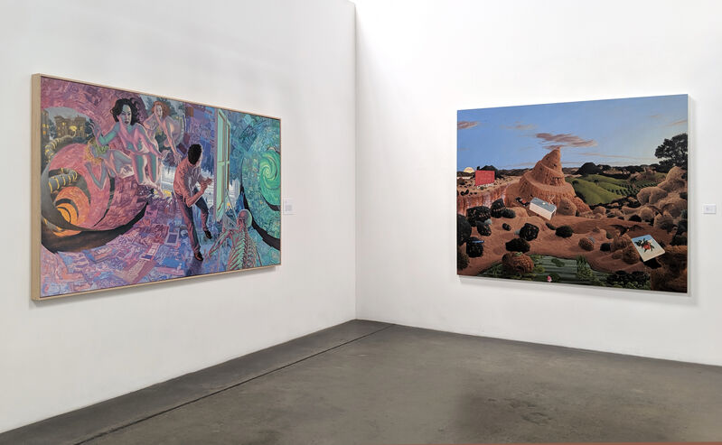 F. Scott Hess, ‘The Dream of Art History’, 2018, Painting, Oil on canvas, Craig Krull Gallery
