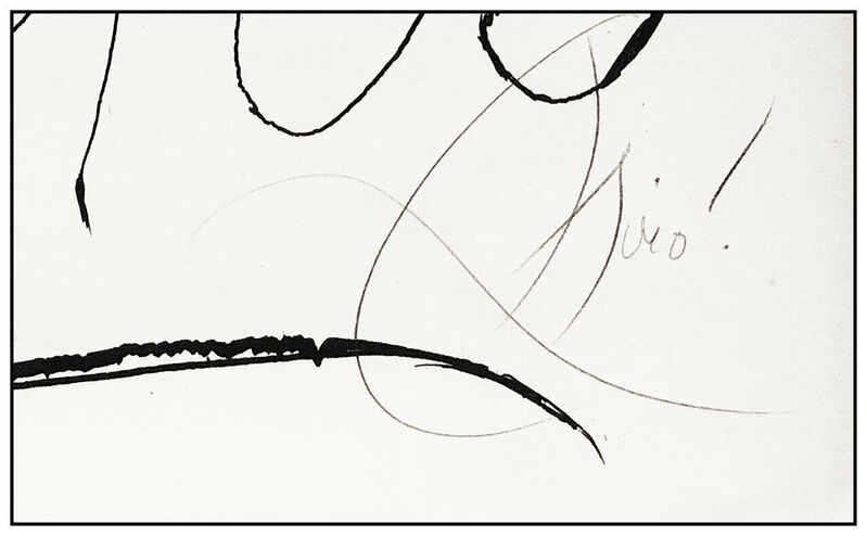 Joan Miró, ‘Plate I from Espriu - Miro (D.869)’, 1975, Print, Etching with Aquatint and Carborundum, Original Art Broker