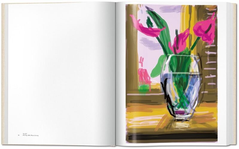 David Hockney, ‘iPhone Drawing No. 535 (Art Edition No. 1–250)’, 2009, Print, Inkjet print on paper, book, Hang-Up Gallery