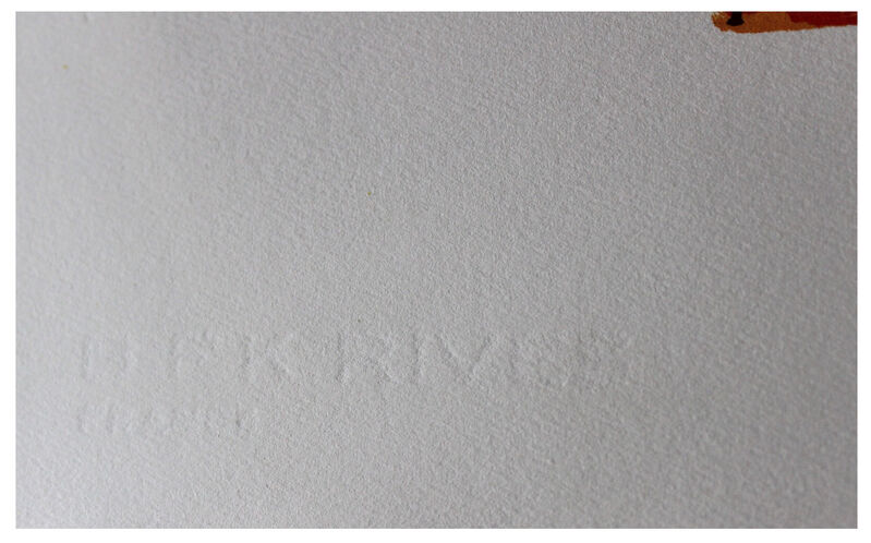 Jasper Johns, ‘False Start I (facsimile print)’, ca. 1975, Print, Hand fed offset proofing press on Rives BFK paper, EHC Fine Art Gallery Auction