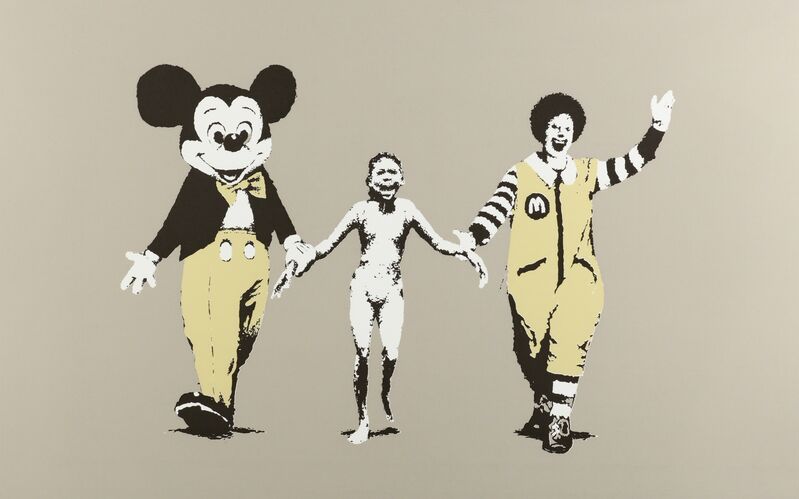 Banksy, ‘Napalm’, 2004, Print, Screenprint in colours on paper, Chiswick Auctions