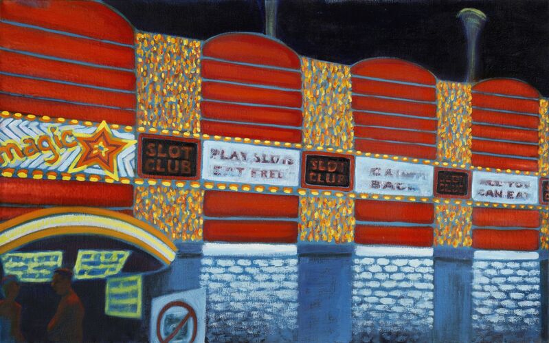 Jane Dickson , ‘Slot Club’, 2011, Painting, Oil on canvas, James Fuentes
