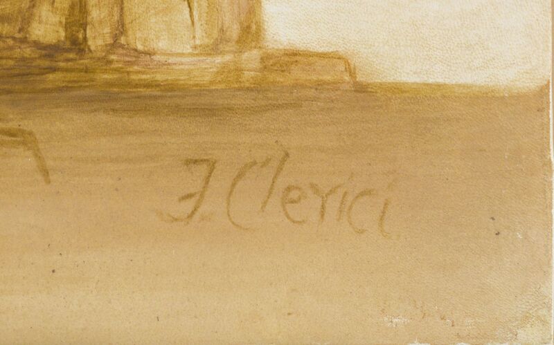 Fabrizio Clerici, ‘Verso Louxor’, Painting, Tempera on parchment, ArtRite