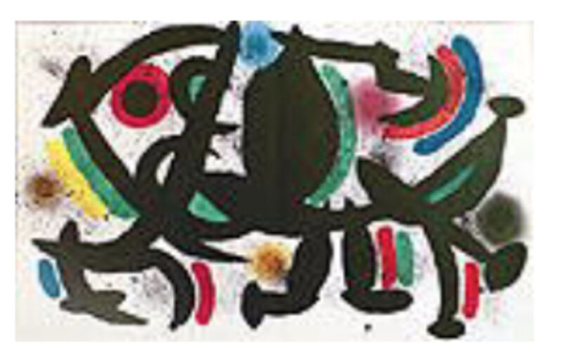 Joan Miró, ‘Miro Lithographs Volume I Plate VII’, 1972, Reproduction, Lithograph, New River Fine Art