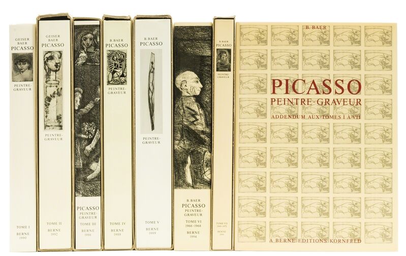 Pablo Picasso, ‘Peintre-Graveur I-VII, Addendum’, The complete set of seven catalogues of Picasso's graphic work, Forum Auctions