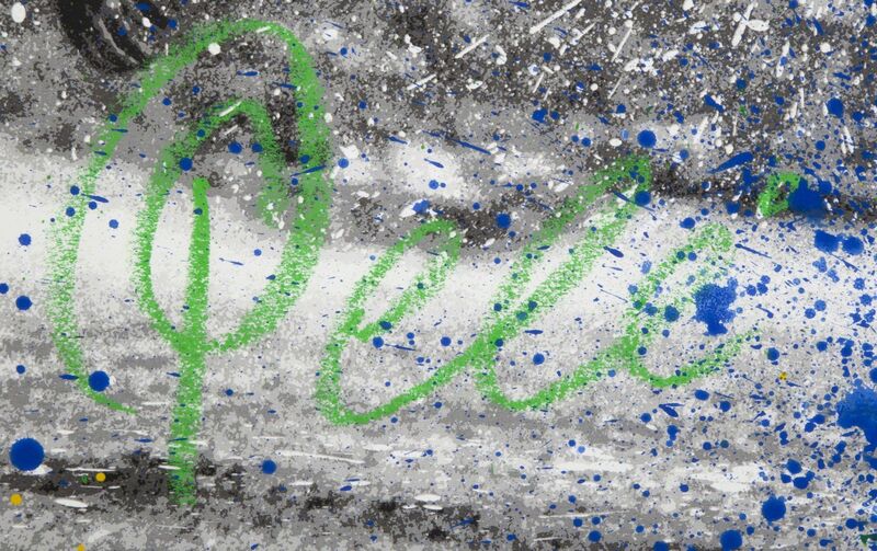 Mr. Brainwash, ‘Pele: Bicycle Kick’, 2016, Print, Screenprint on paper hand embellished with aerosol, Julien's Auctions