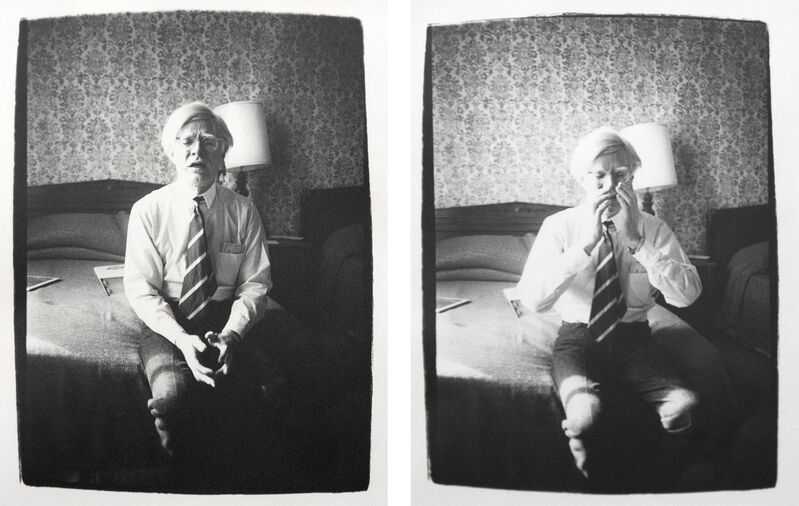 Andy Warhol, ‘Andy Warhol’, 1984, Photography, Gelatin silver print, Heather James Fine Art