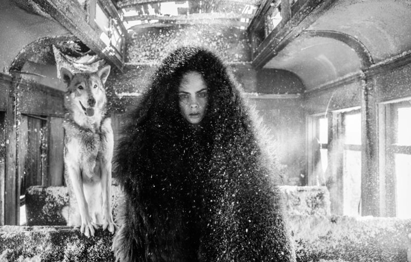 David Yarrow, ‘The Girl Who Cried Wolf’, 2020, Photography, Archival Pigment Print, Maddox Gallery