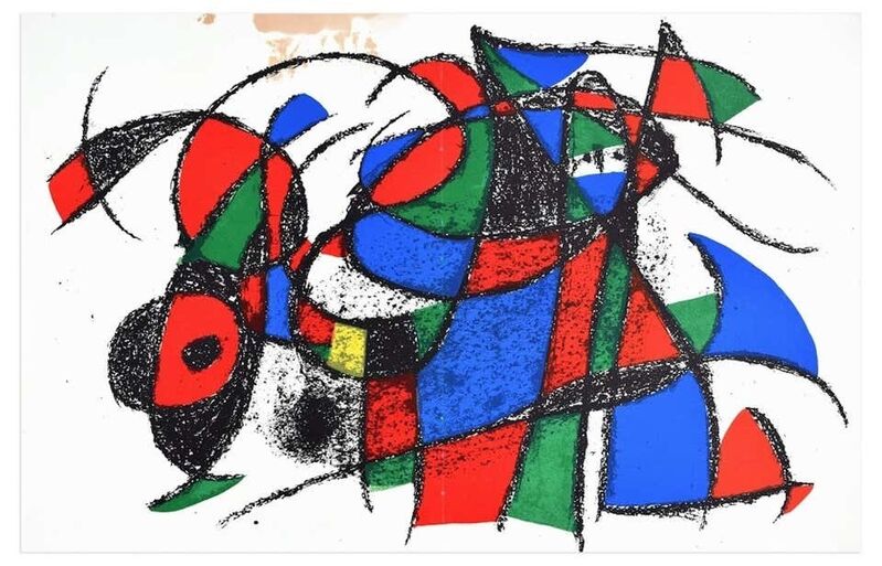 Joan Miró, ‘Composition’, 1974, Print, Lithograph on paper., Wallector