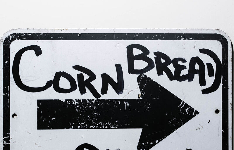 Cornbread, ‘Cornbread Philly Forward’, 2021, Painting, Acrylic paint on a retired street sign, Paradigm Gallery + Studio
