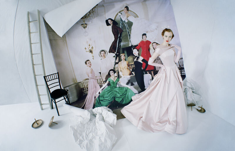 Tim Walker, ‘Karen Elson emerging from Loomis Dean's photograph, 'Made to Order, Christian Dior'. London, 2014’, 2019, Photography, Archival pigment print, Michael Hoppen Gallery