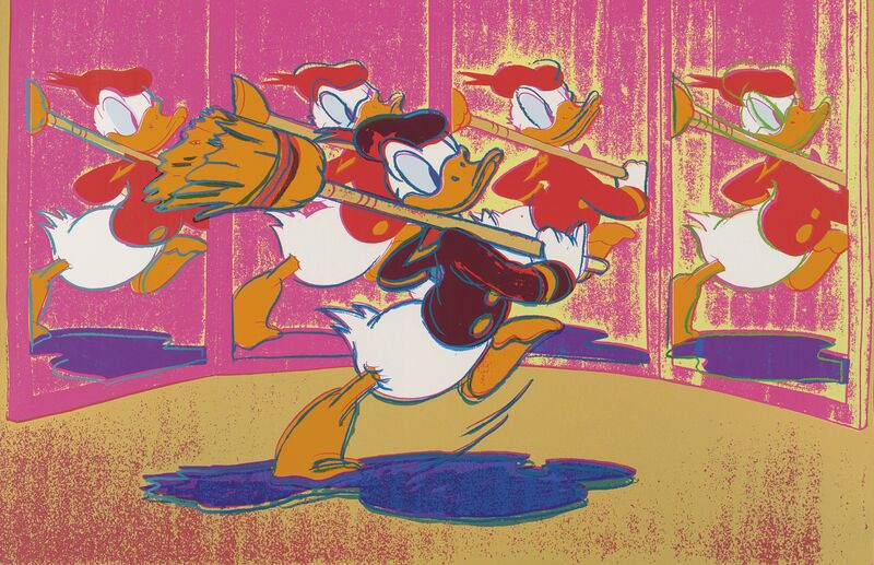 Andy Warhol, ‘The New Spirit (Donald Duck), from: Ads’, 1985, Print, Screenprint in colours on Lenox Museum Board, Christie's