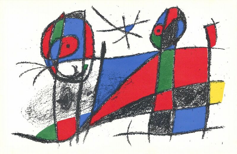 Joan Miró, ‘Litografia Originale VI’, 1972, Print, Color Lithograph, Cerbera Gallery