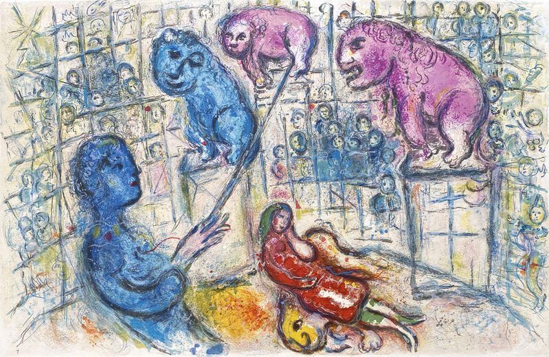 Marc Chagall, ‘Le Cirque M. 506’, 1967, Print, Lithograph, Galerie d'Orsay
