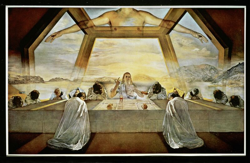 Salvador Dalí, ‘The Sacrament of the Last Supper’, 1955, Painting, Oil on canvas, Erich Lessing Culture and Fine Arts Archive