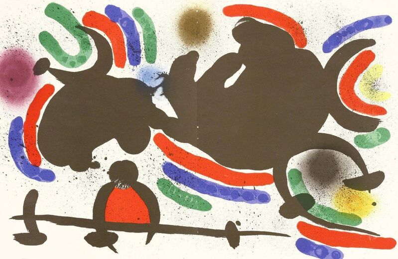 Joan Miró, ‘From Lithographies I (Mourlot 860, 863, 864)’, 1972, Print, Three lithographs printed in colours, Sworders