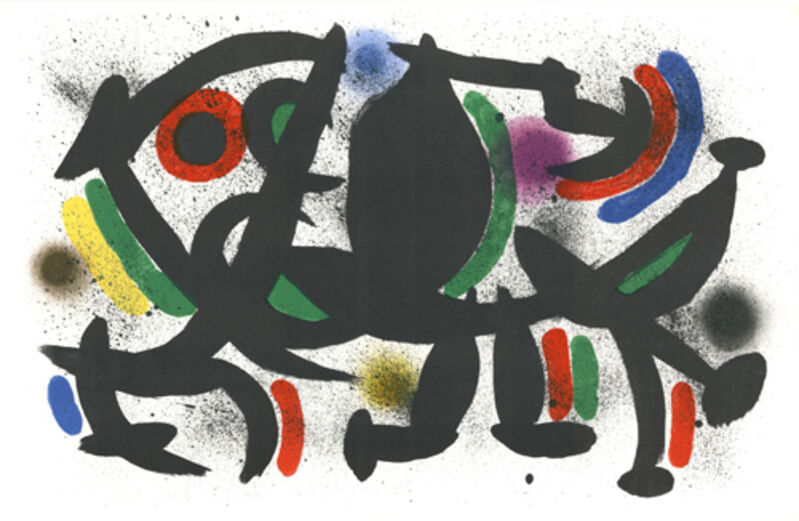 Joan Miró, ‘untitled’, 1972, Print, Color lithograph, Sylvan Cole Gallery