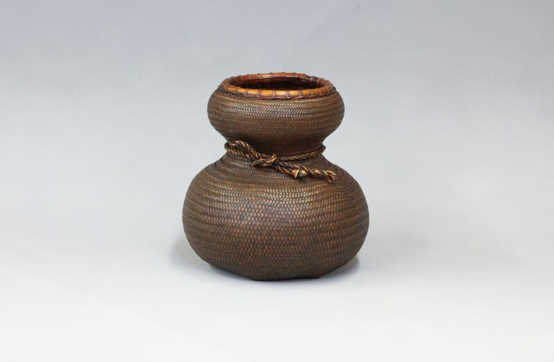 Kosuge Kōgetsu, ‘Gourd-Shaped Flower Basket’, 1970-1989, Sculpture, Bamboo, TAI Modern