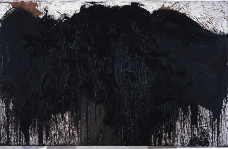 Hermann Nitsch, ‘Schüttbild’, 1997, Painting, Öl auf Leinwand, Galerie Elisabeth & Klaus Thoman