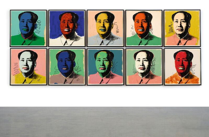 Andy Warhol, ‘Mao (F. & S. II.90-99)’, 1972, Print, Portfolio of ten screenprints, Sotheby's: Contemporary Art Day Auction