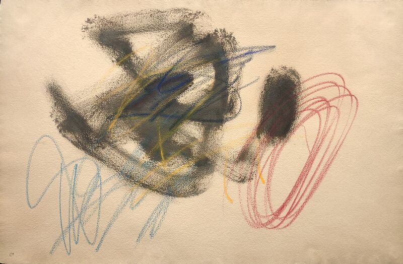 Joan Miró, ‘Untitled II/X’, 1960, Drawing, Collage or other Work on Paper, Oil and crayon on paper, Galeria Jordi Pascual