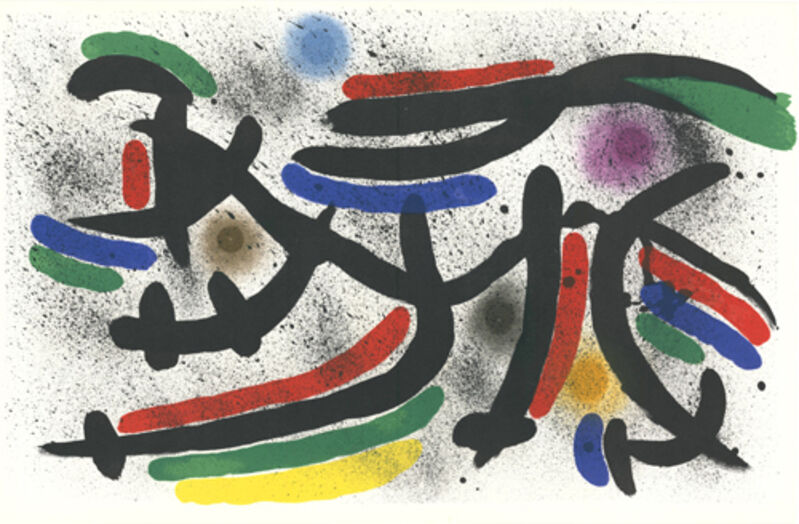 Joan Miró, ‘untitled’, 1972, Print, Color lithograph, Sylvan Cole Gallery