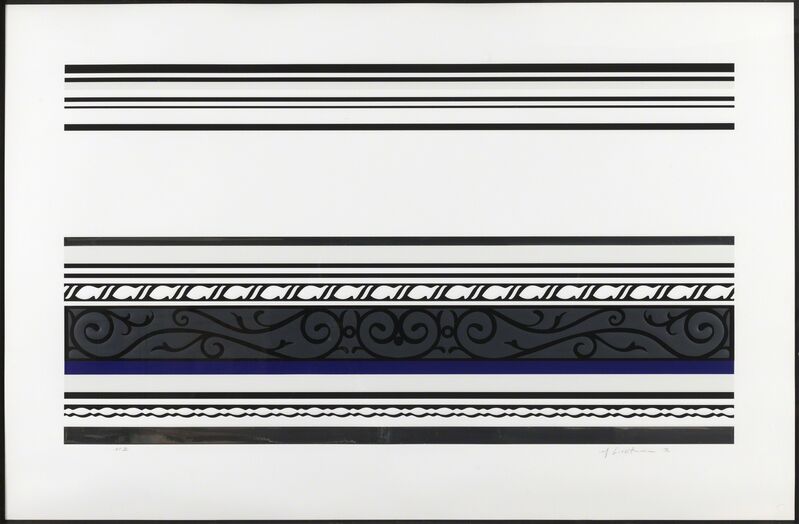 Roy Lichtenstein, ‘Entablature IX (Corlett 146)’, 1976, Print, Screenprint, lithograph and collage printed in colours with embossing, Forum Auctions