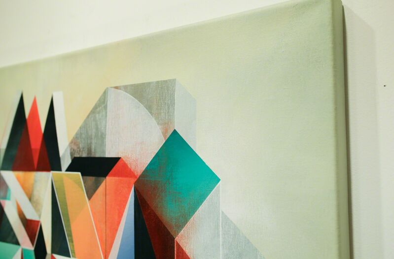 Anna Taratiel (OVNI), ‘Castles’, 2014, Painting, Acrylic on canvas, Paradigm Gallery + Studio