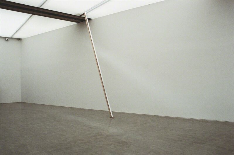Philipp Fleischmann, ‘Untitled (Generali Foundation Vienna)’, 2015, Installation, 16mm Film + Pedestal-Archive, wood, steel., One Work Gallery