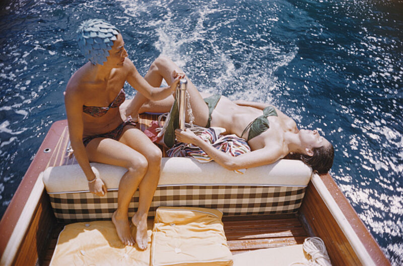Slim Aarons, ‘Vuccino and Rava’, 1958, Photography, C-Print, Staley-Wise Gallery