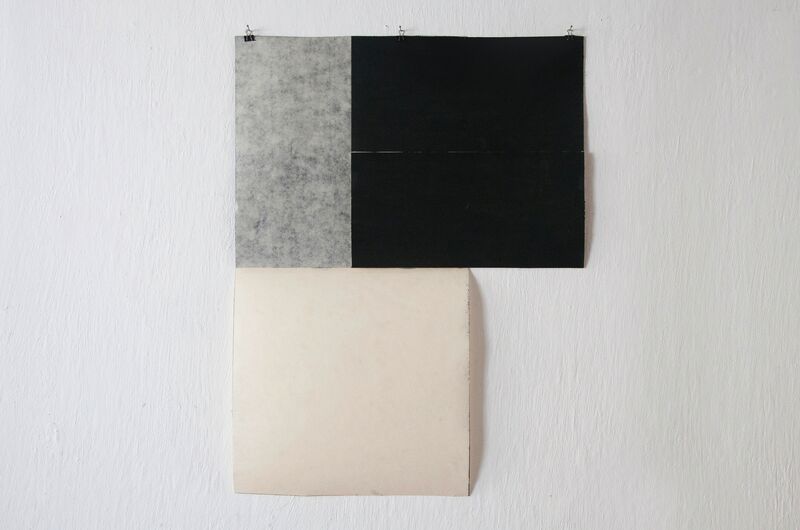 Carla Chaim, ‘Sem título (Progressão03)’, 2015, Drawing, Collage or other Work on Paper, Oil bar on folded japanese paper, LAMB Arts
