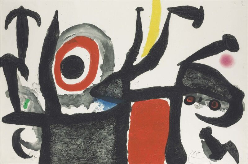 Joan Miró, ‘Manoletina’, Print, Aquatint and carborundum in colors on Mandeure rag paper, Christie's