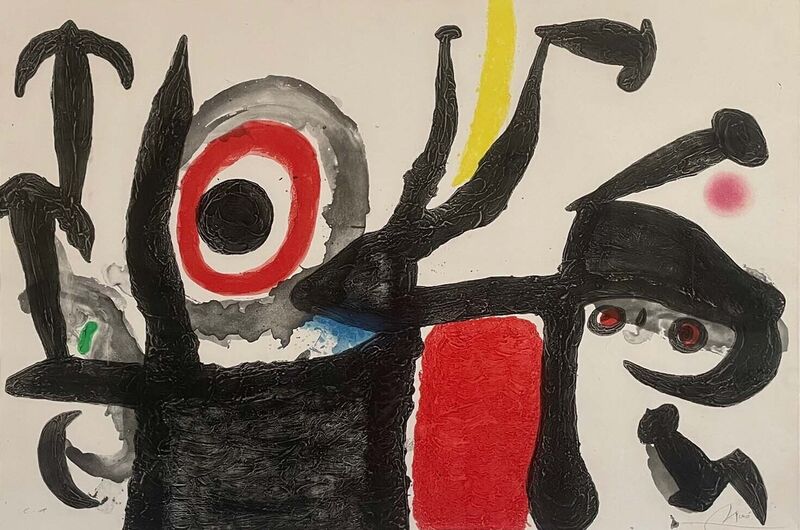 Joan Miró, ‘Manoletina’, 1969, Print, Aquatint with carborundum in colours on wove paper, Artsy x Rago/Wright