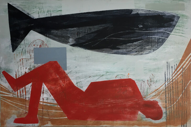 Martin Webb, ‘The Long Now’, 2020, Painting, Mixed media on wood panel, Sue Greenwood Fine Art