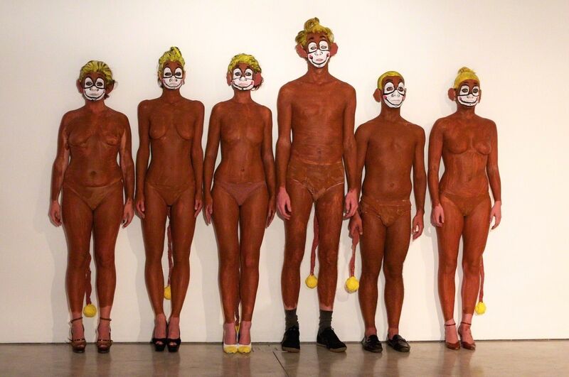 Olaf Breuning, ‘Banana Monkeys’, 2011, Performance Art, Kreëmart