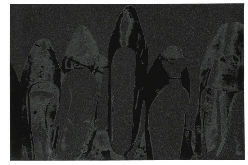 Andy Warhol, ‘Shoes (Deluxe Edition) (FS II.252)’, 1980, Print, Screenprint with diamond dust on Arches Aquarelle (Cold Pressed) Paper, Revolver Gallery