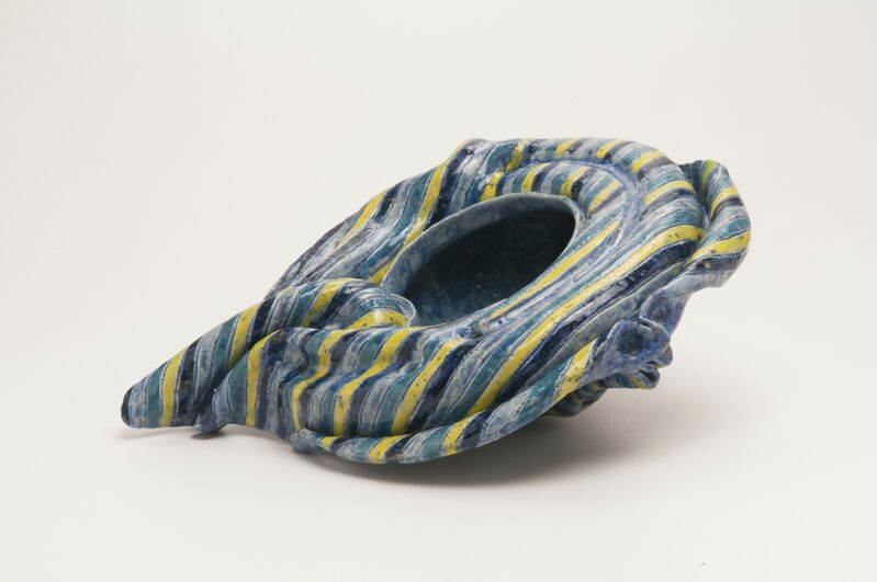 Diane Marimow, ‘Rolling Mollusk Bowl’, Sculpture, Stoneware, cone 6 glazes, InLiquid