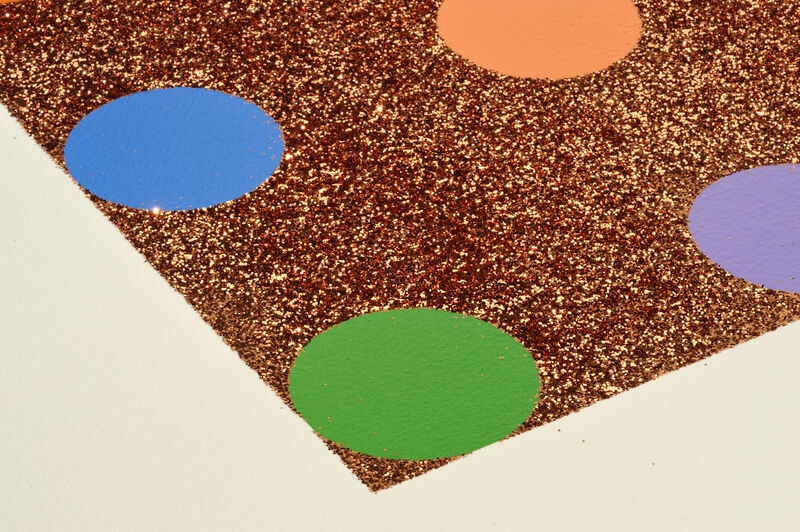 Damien Hirst, ‘Proctolin (with Bronze Glitter)’, 2008, Print, Silkscreen with Bronze Glitters, Weng Contemporary