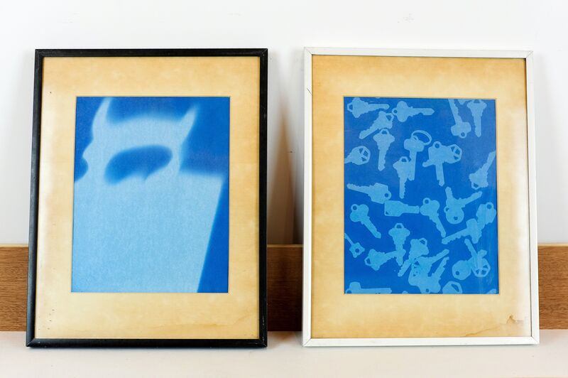 Matthew Lusk, ‘Untitled’, 2018, Photography, Cyanotypes in vintage frames, Capsule Gallery