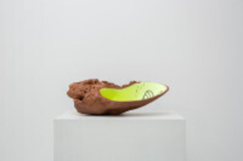 Teresa Solar, ‘Forma de fuga’, 2020, Sculpture, Zumaia clay, resin, body paint, Travesia Cuatro