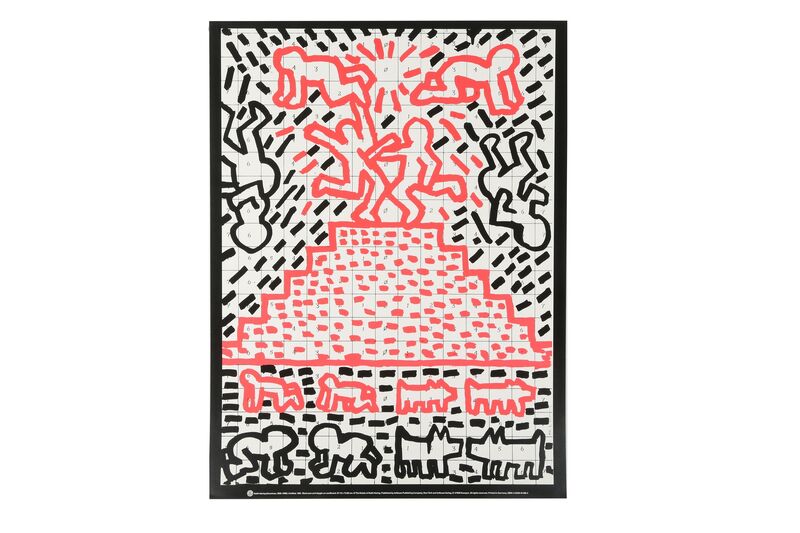 Keith Haring, ‘Pyramid’, 1981, Print, Silkscreen, Chiswick Auctions