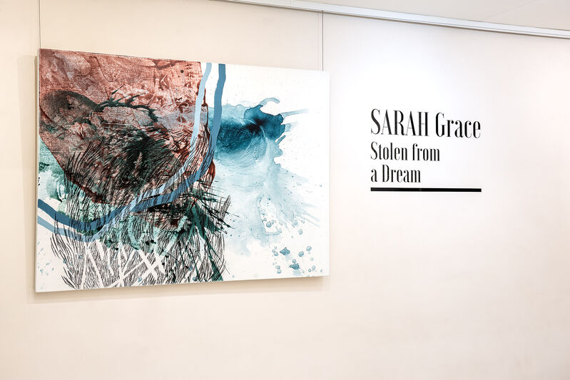 Sarah Grace, ‘World Ocean #2’, 2019, Painting, Acrylic, charcoal and soft pastel on 100% cotton canvas, Candice Berman Gallery
