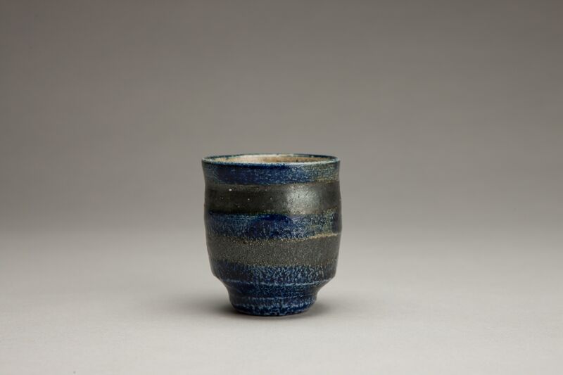 Shinsaku Hamada, ‘Sake cup, salt glaze with hakeme decoration’, N/A, Other, Stoneware, Pucker Gallery