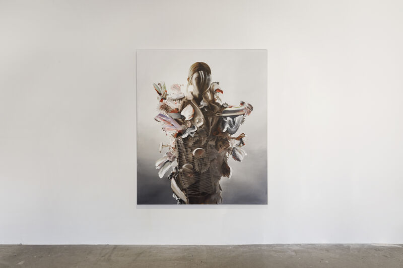 Thomas Riess, ‘Ikone’, 2020, Painting, Oil on canvas, ELEKTROHALLE RHOMBERG